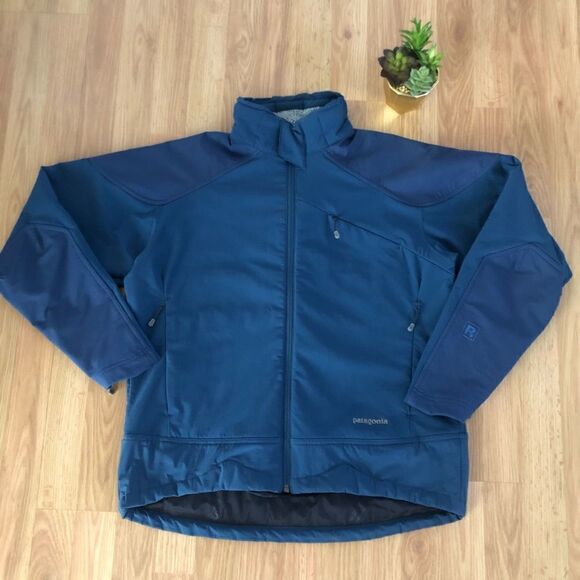 Patagonia Soft Shell R2 Regulator Jacket Style 29625F4 Blue - Picture 1 of 6